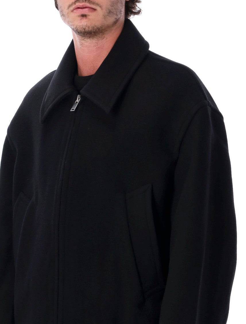 Studio Nicholson Boxy Cropped Flap Pocket Short Coat