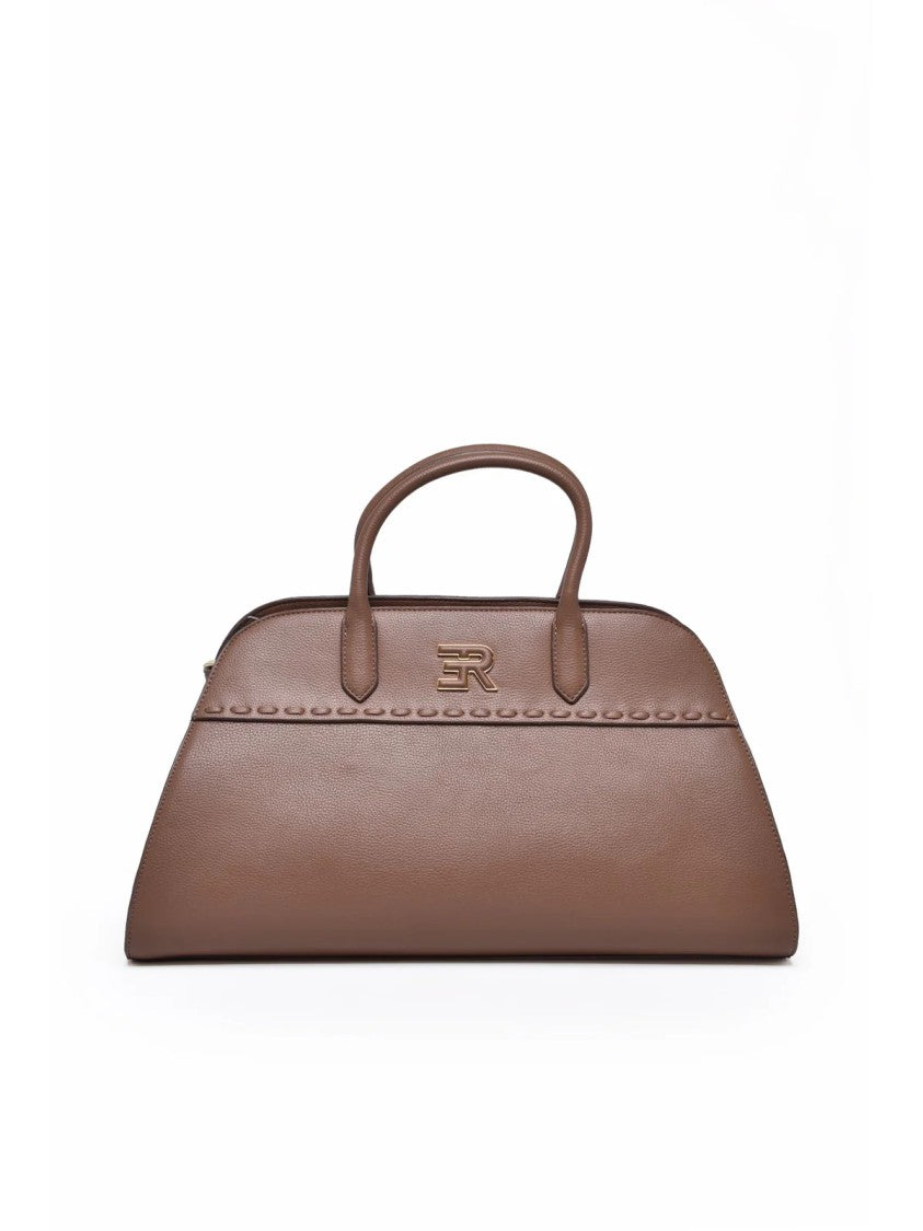 Ermanno Firenze Vienna Handbag In Vibrant Turquoise With Structured Silhouette