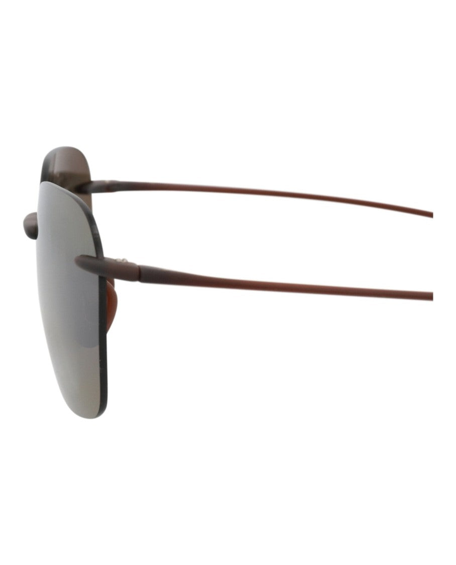 Maui Jim Square-Frame Polarized Nylon Sunglasses