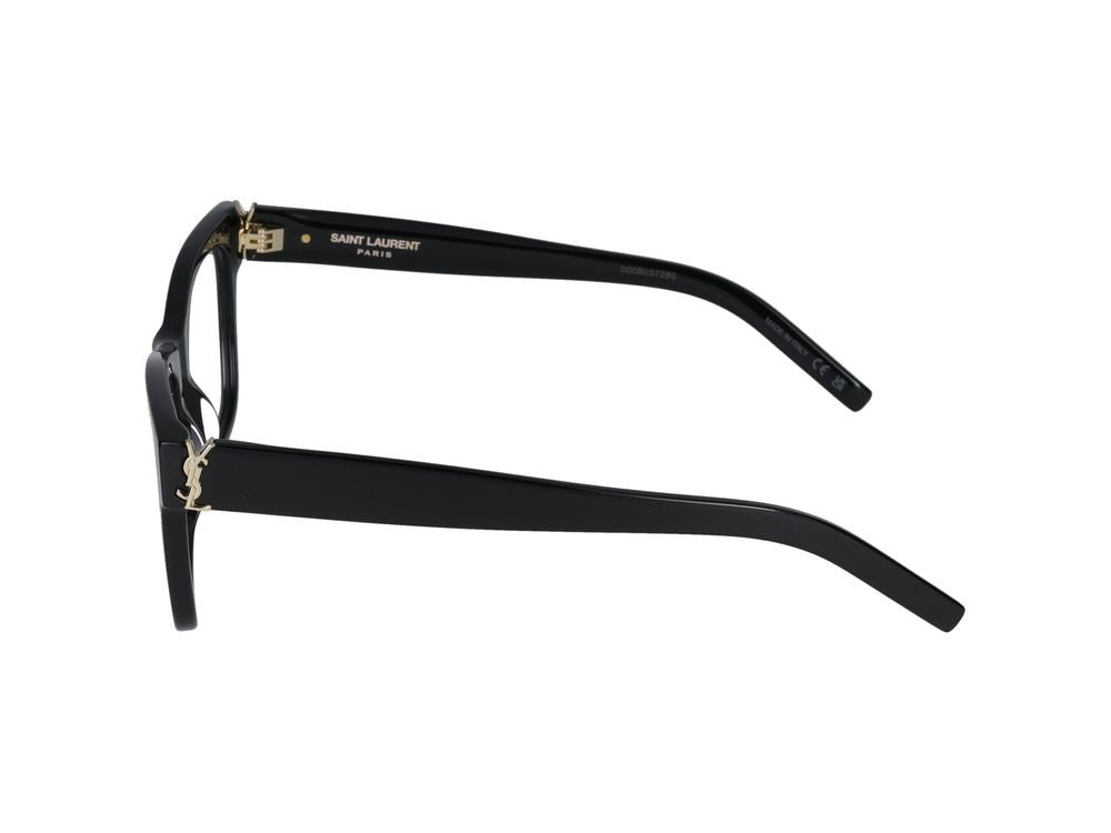 Saint Laurent Eyeglasses Sl M118 001 Black Black Transparent 52/18/140