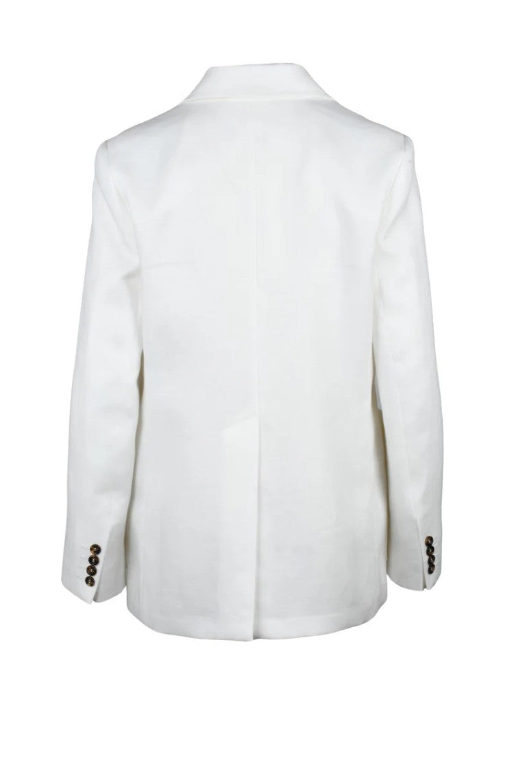 Max Mara Linen Jacket - White