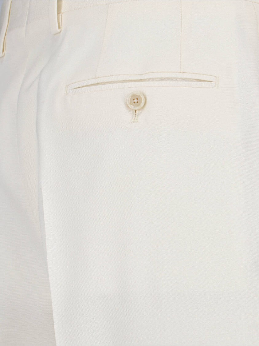 Lardini Tailored Trousers White
