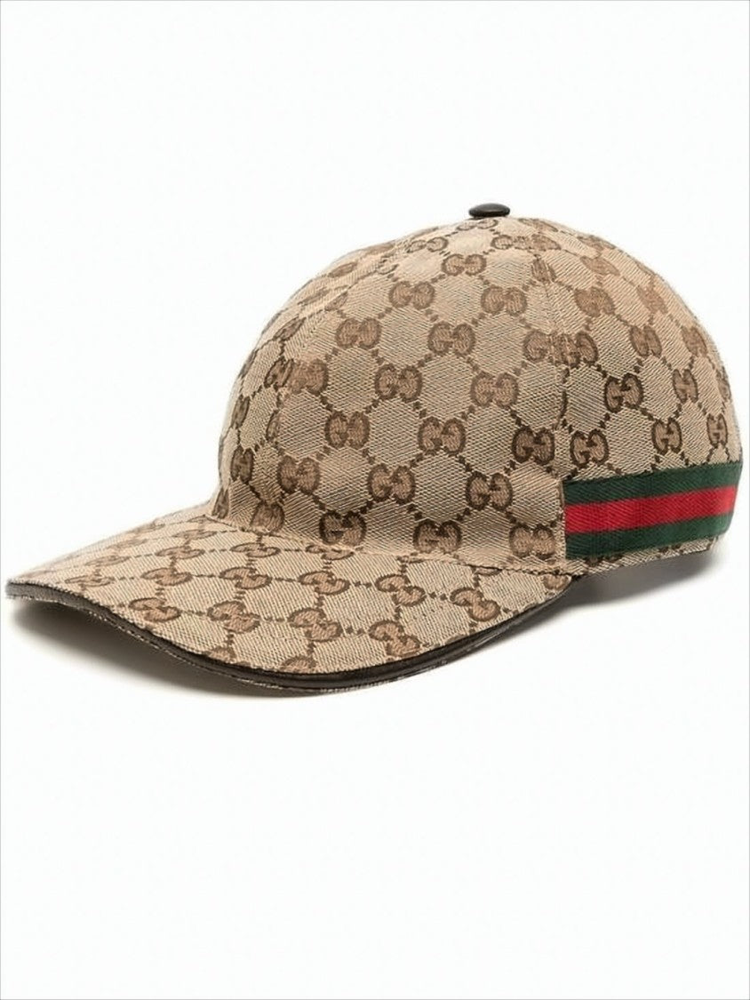 Gucci Structured Beige Baseball Cap