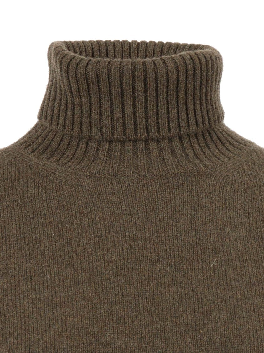 Kangra Cashmere Regular Fit Cashmere-Wool Blend Turtleneck Sweater