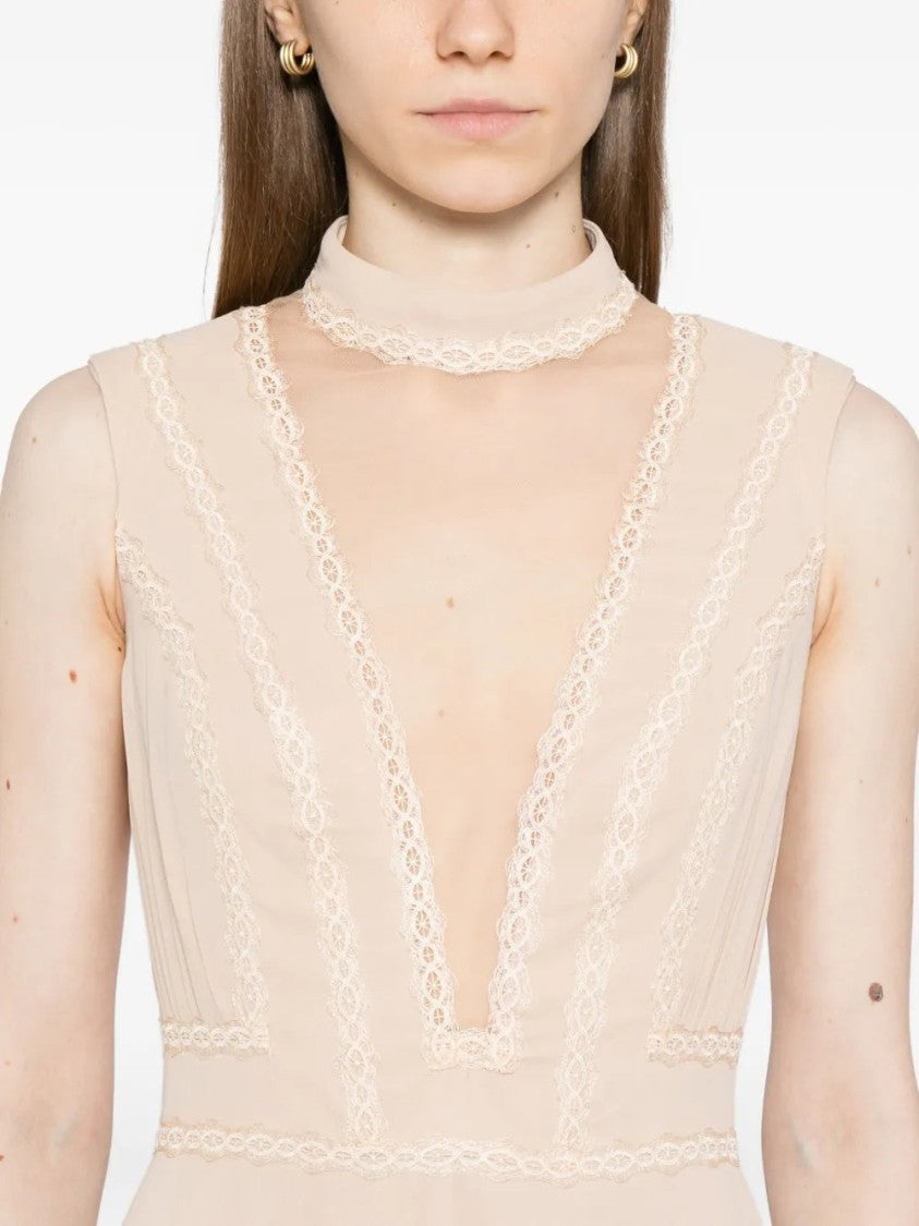 Saiid Kobeisy Crepe Georgette Dress