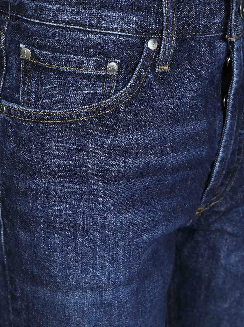Agolde High-Rise Vintage Straight-Leg Jeans