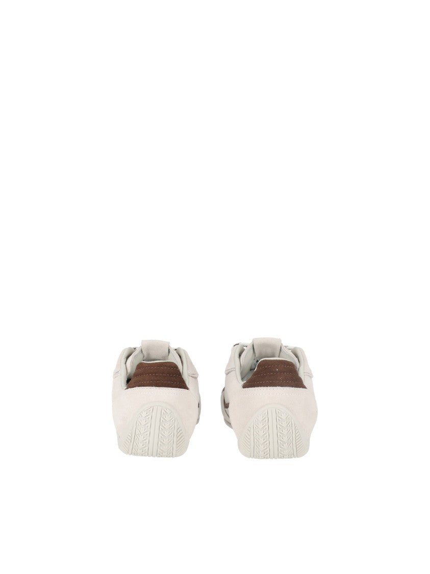 Alohas Cream Tb.91 Suede Leather Sneakers