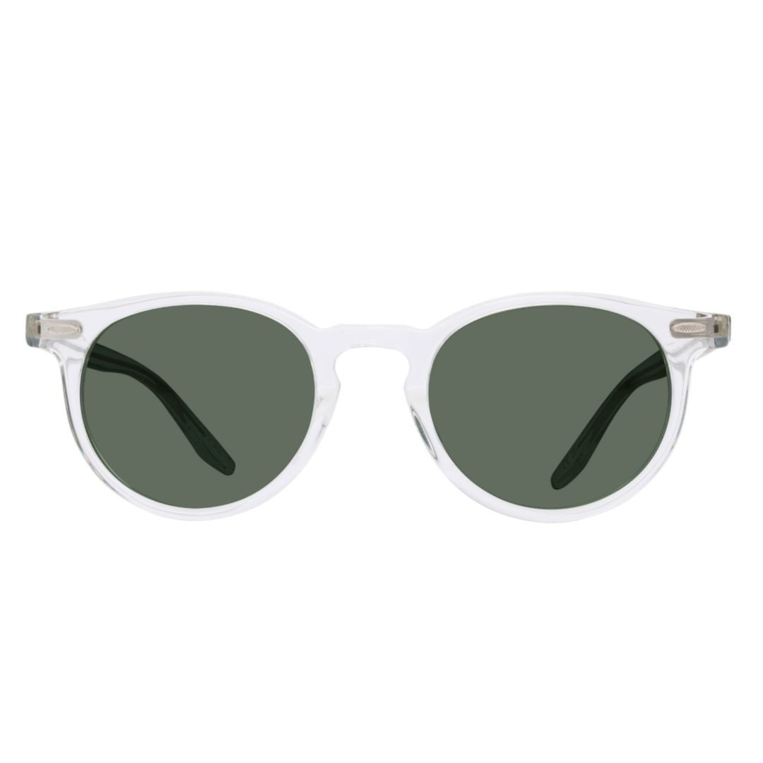 Barton Perreira Transparent Banks Rounded Sunglasses