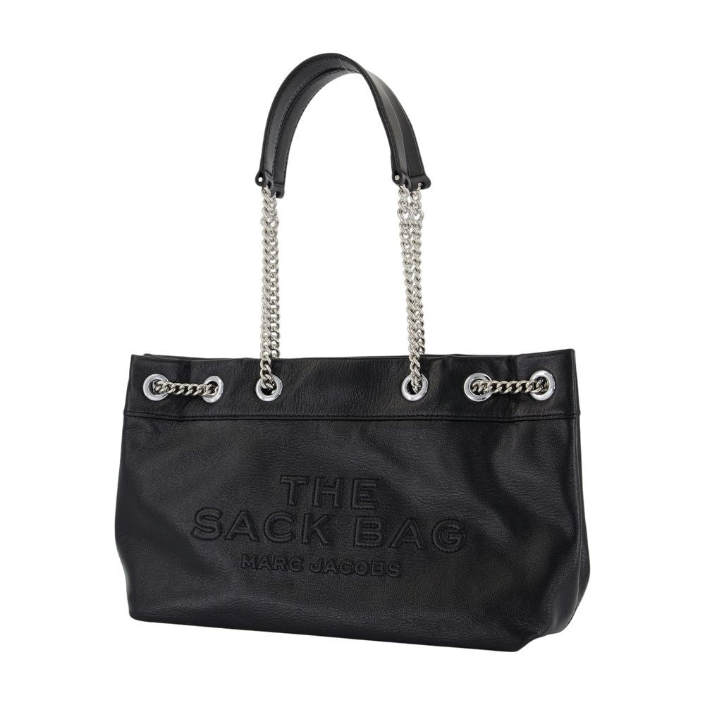 Marc Jacobs The Chain Sack Shoulder Bag - Leather - Black