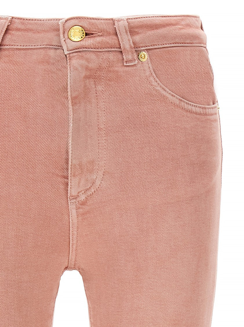 Dolce & Gabbana Garment-Dyed High Waist Jeans