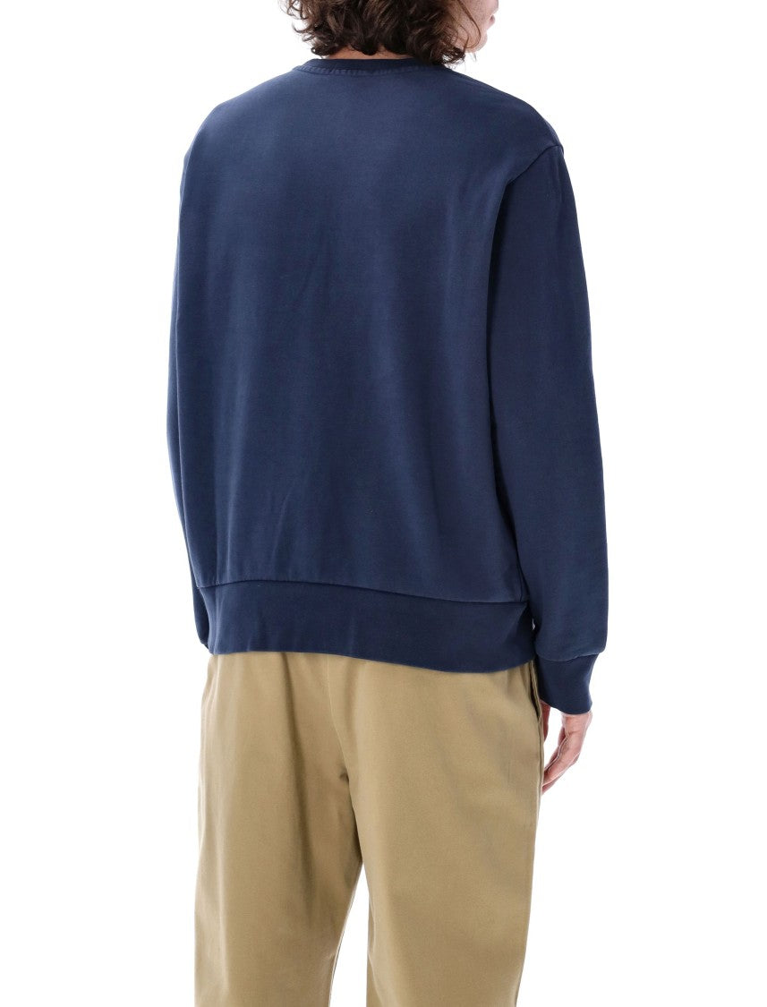 Polo Ralph Lauren Classic Rl Crewneck Cotton Sweatshirt