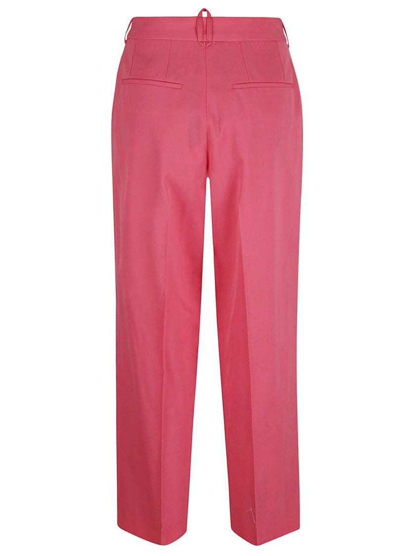 Stella Mccartney Tailored High-Waisted Trousers With Clean Finish