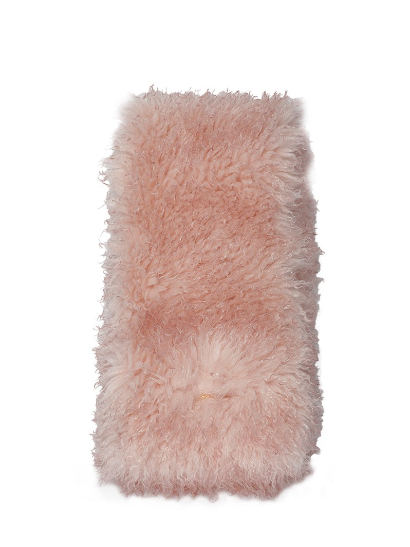 Ganni Long Pile Alternative Scarf