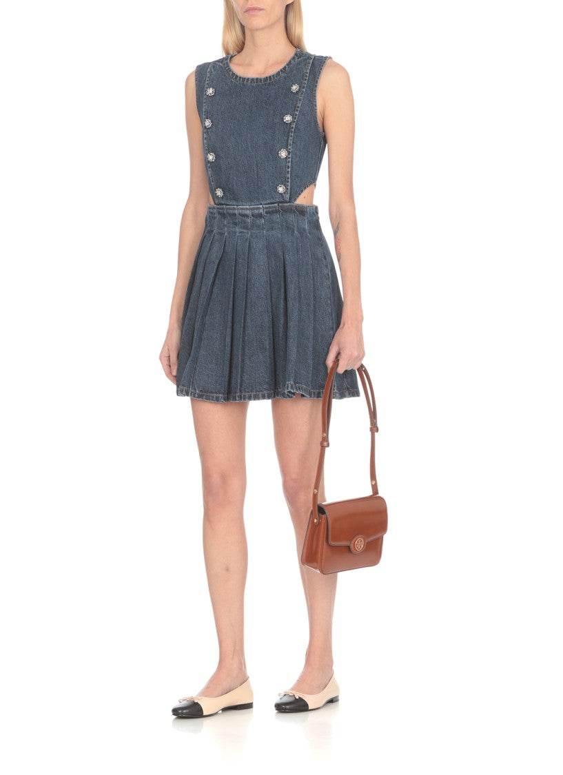 Tory Burch Brown Robinson Shoulder Bag