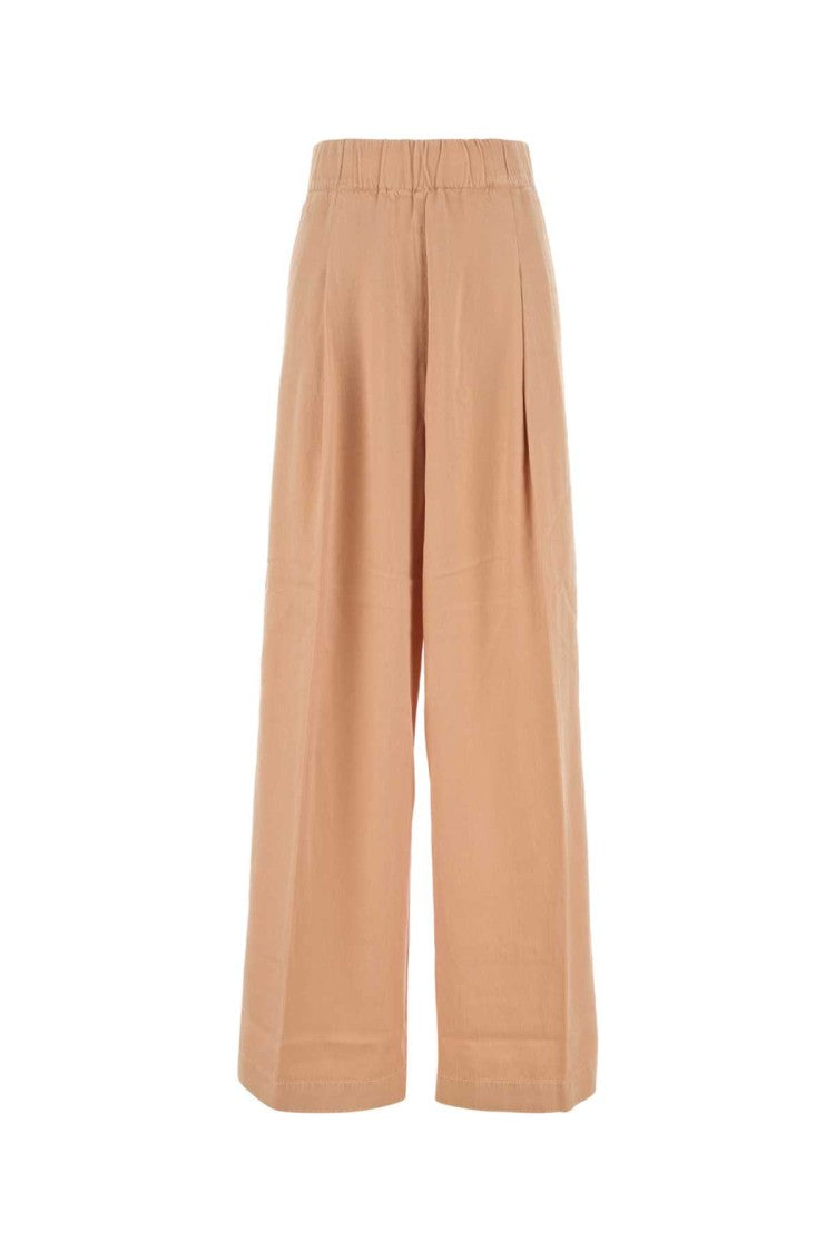 Dries Van Noten Salmon Cupro Blend Pila Wide-Leg Pant