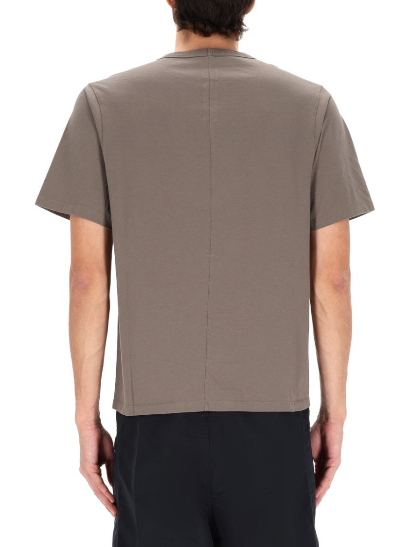 Rick Owens Black Boxy Fit Cotton T-Shirt