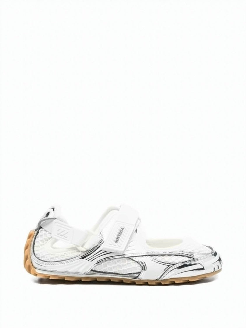 Bottega Veneta Sandal With Futuristic Design And Velcro Strap