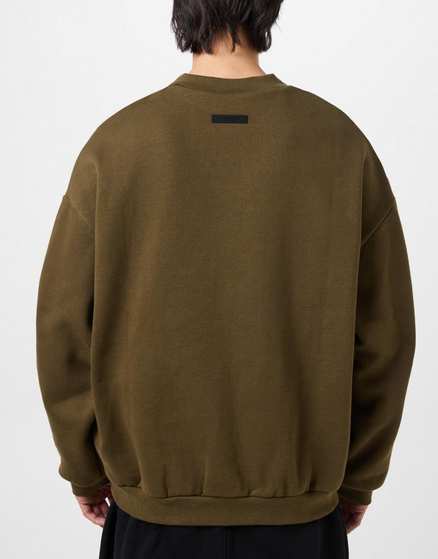 Fear Of God Essentials Logo Crewneck Sweatshirt