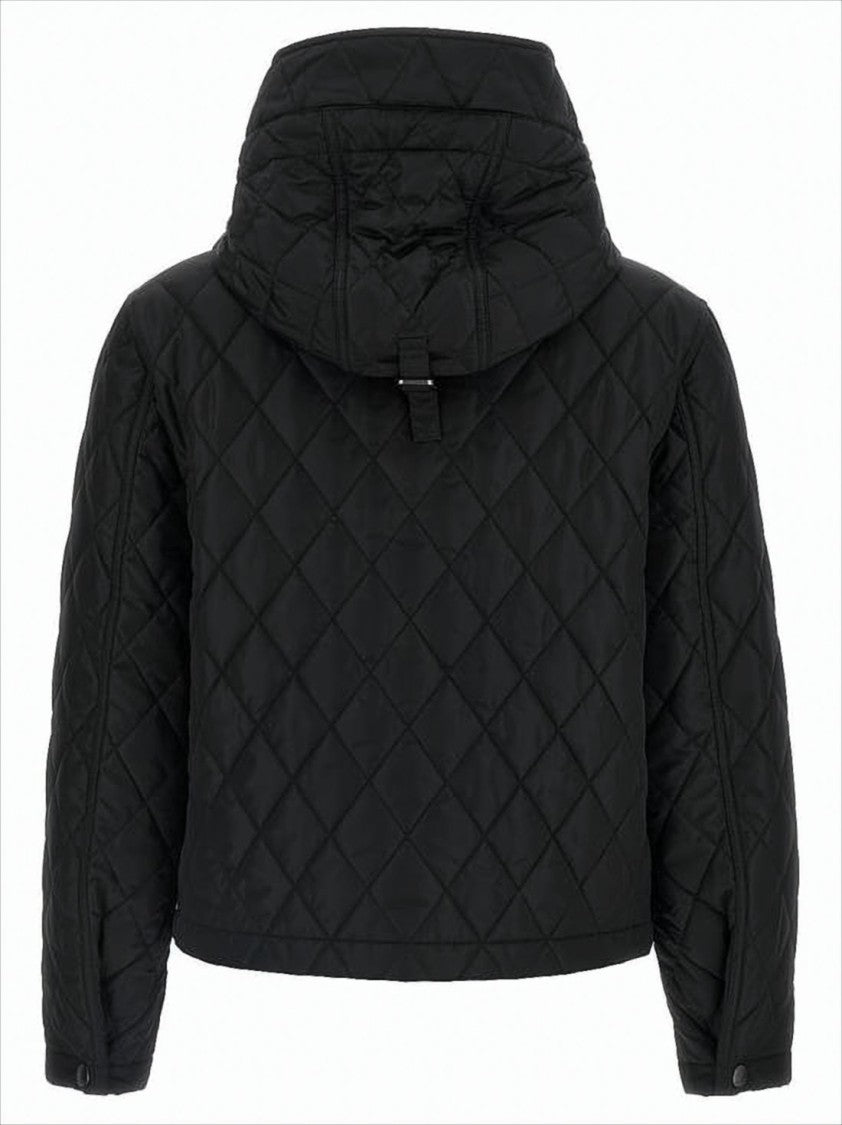 Burberry Quilted Casual Jacket With Hood