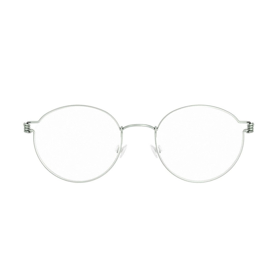 Lindberg Green Air Rim Lucas Titanium Round Eyeglasses