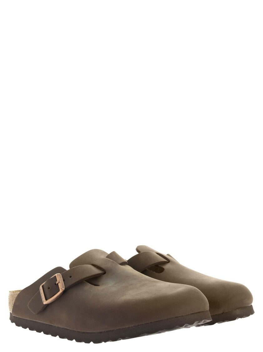 Birkenstock Boston - Oiled Leather Sabot