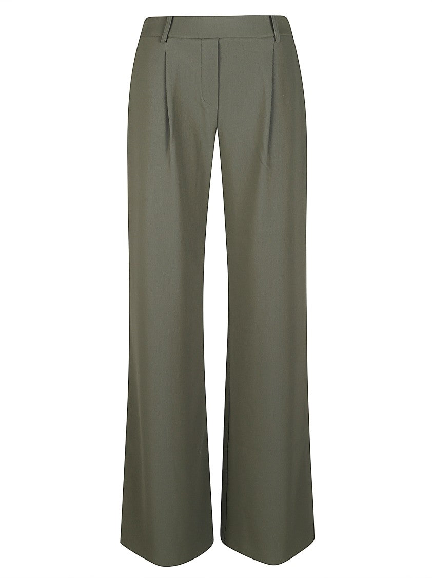 Patrizia Pepe High-Waist Tailored Polyamide-Blend Wide-Leg Pants