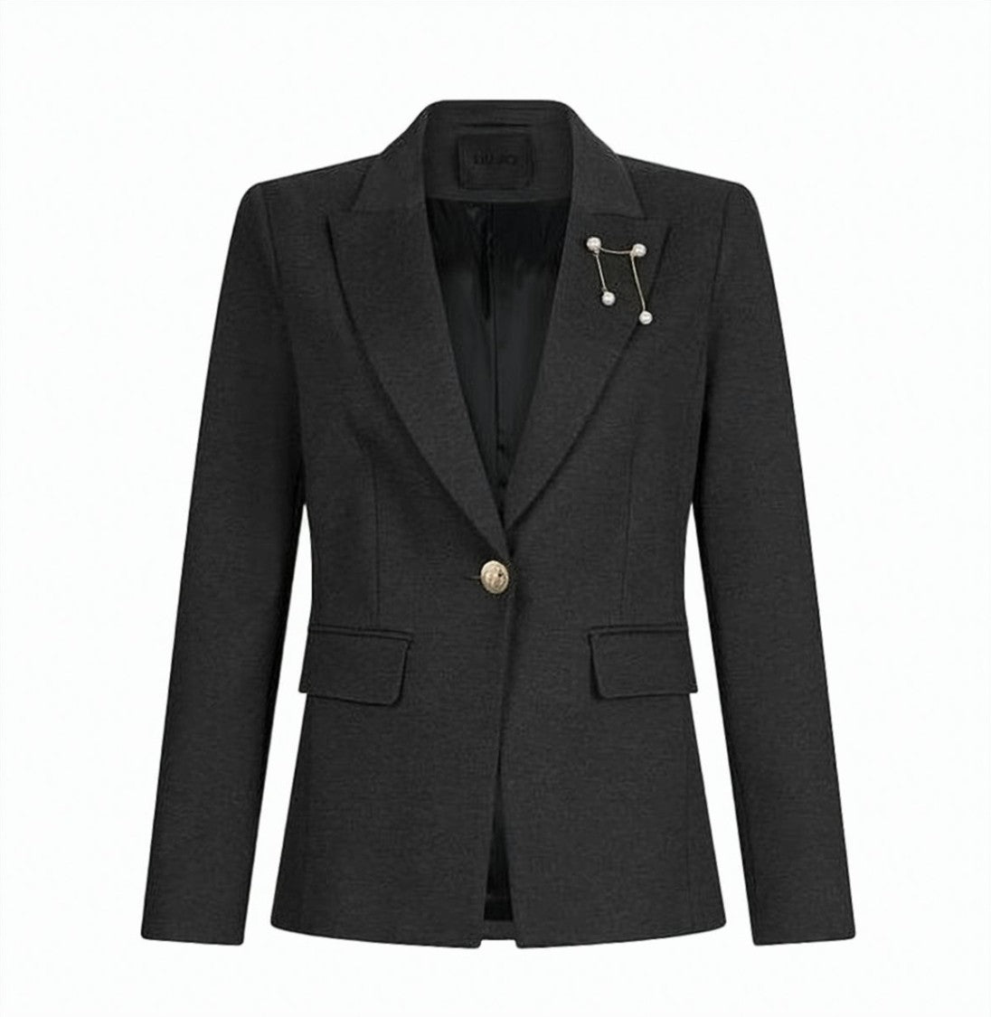 Liu Jo Milano Stitch Melange Jersey Blazer