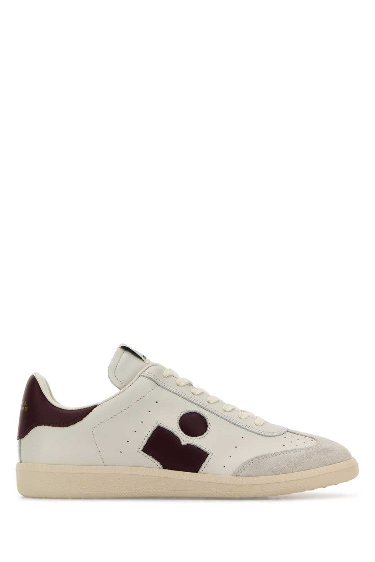 Isabel Marant White Leather Bryce Sneakers