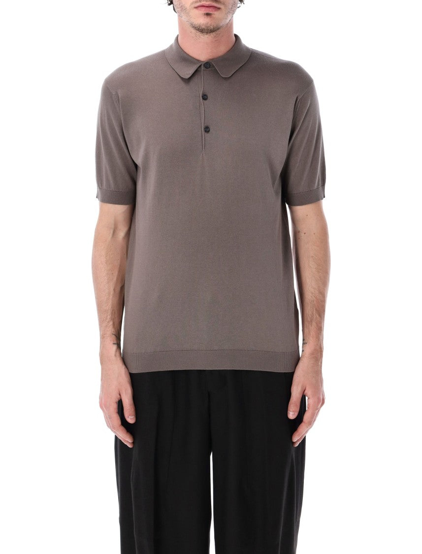 John Smedley Adrian Fine Knit Polo Shirt