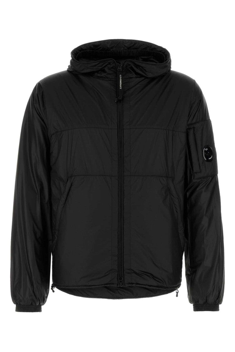 C.P. Company Black Nylon Padded Jacket