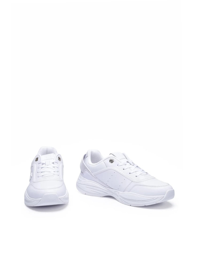 Tommy Hilfiger White Perforated Tech Runner Sneakers