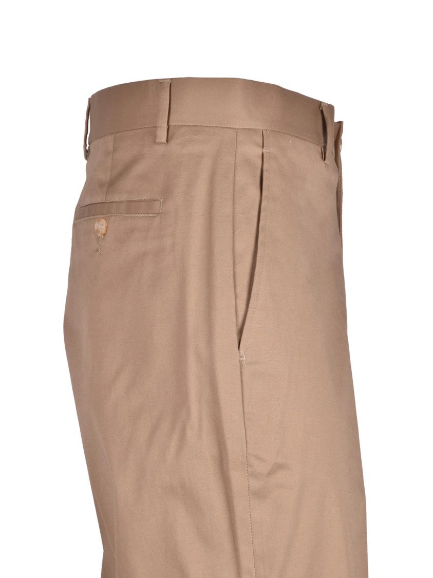 Officina Milanese Biscuit Stretch Cotton Chino Pants