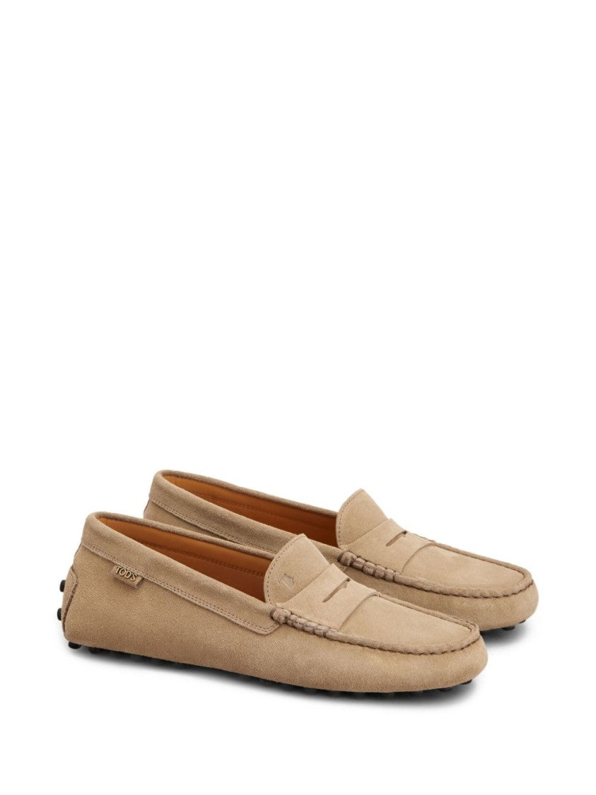 Tod's Classic Suede Calfskin Loafers