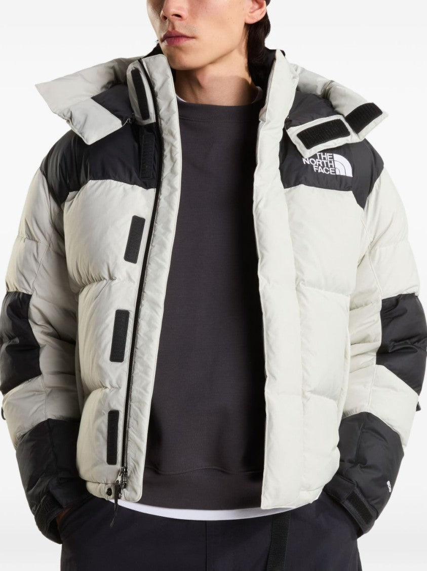 The North Face Color-Block Hooded Puffer Jacket