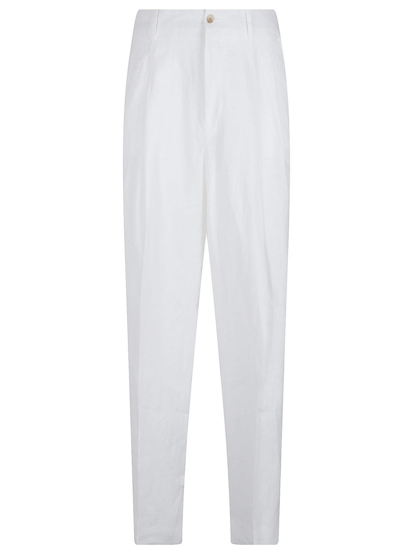 Dolce & Gabbana High-Waisted Tailored Trousers With Pleated Front