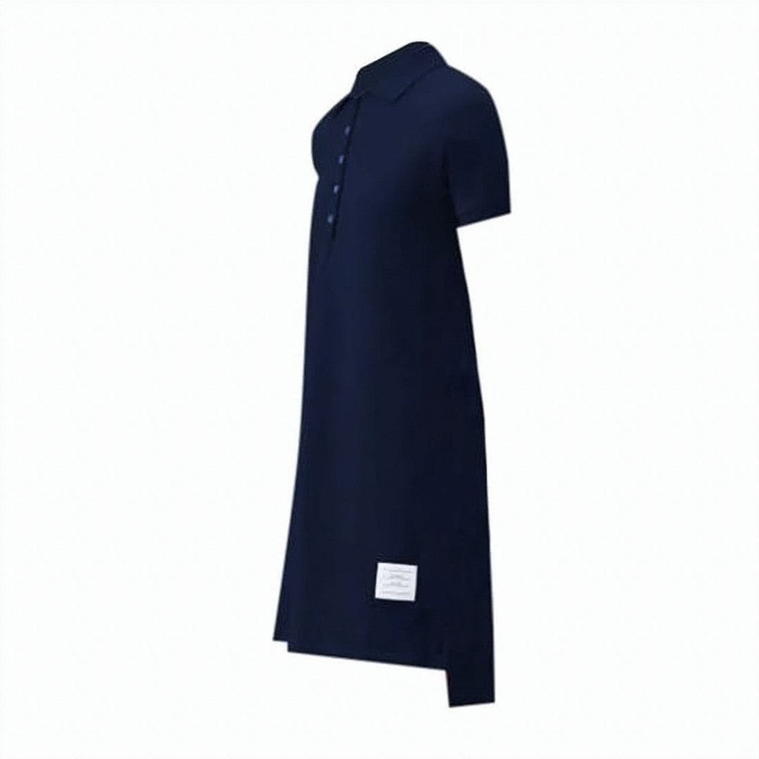 Thom Browne Polo-Inspired Midi Dress
