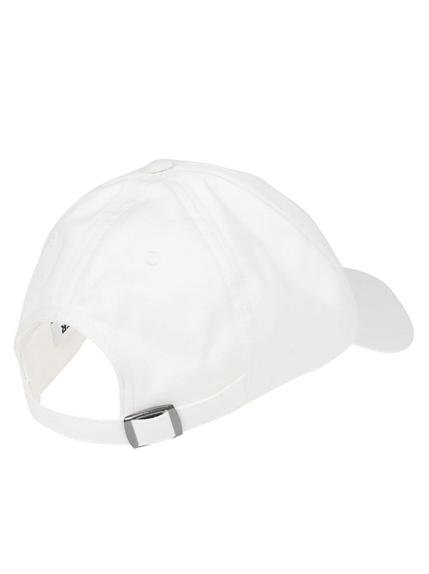 Jil Sander White Baseball Cap
