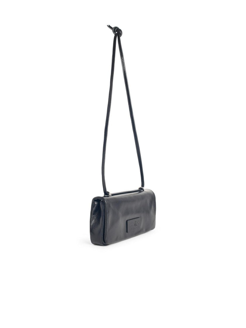 Mm6 By Maison Margiela Black Leather Bag