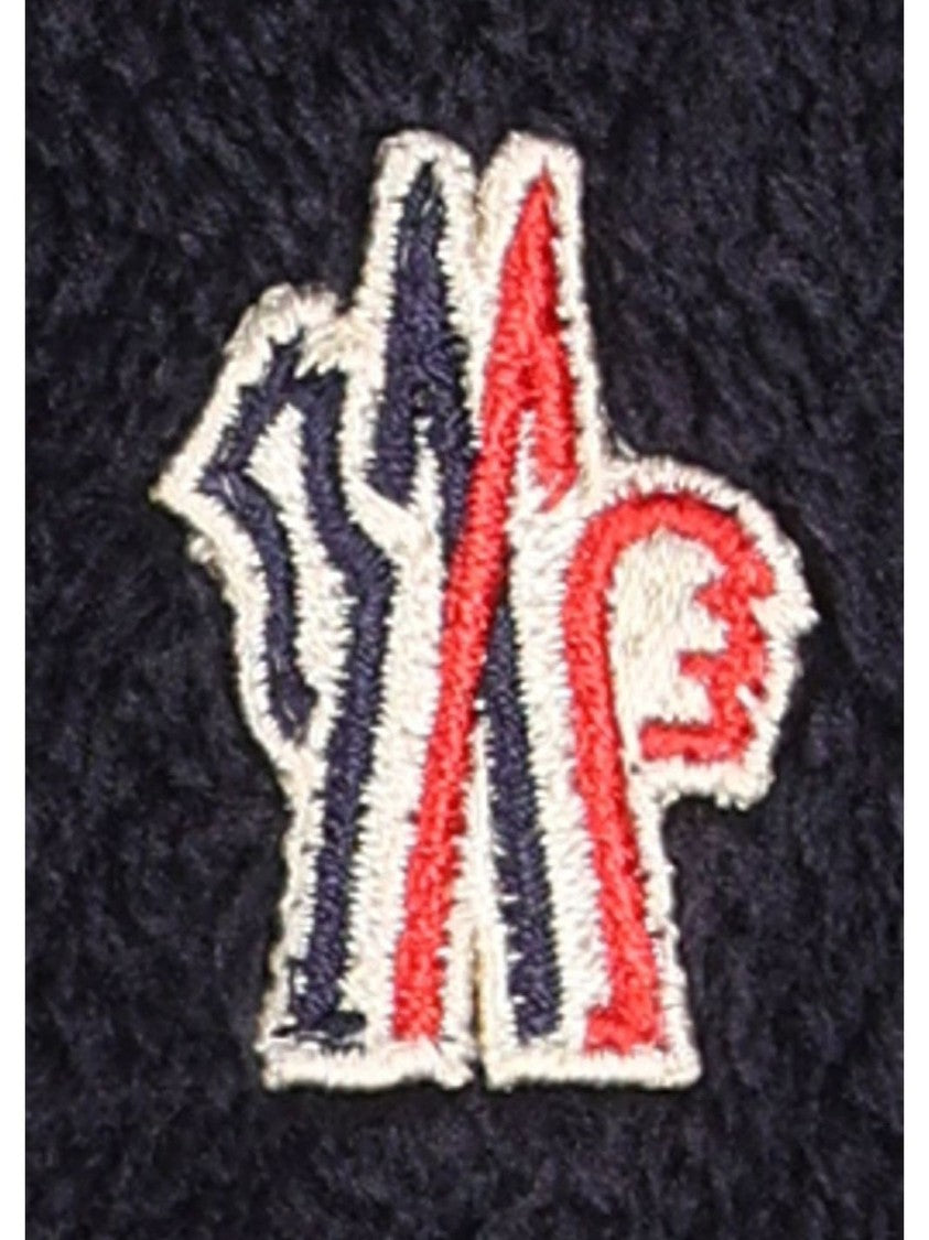 Moncler Grenoble Midnight Blue Fleece Vest