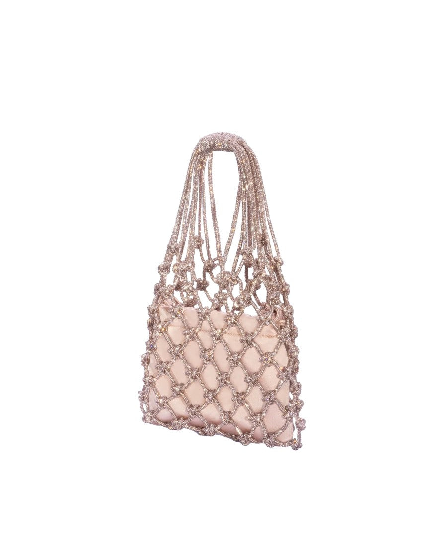 Hibourama Carrie Satin Light Peach Bag