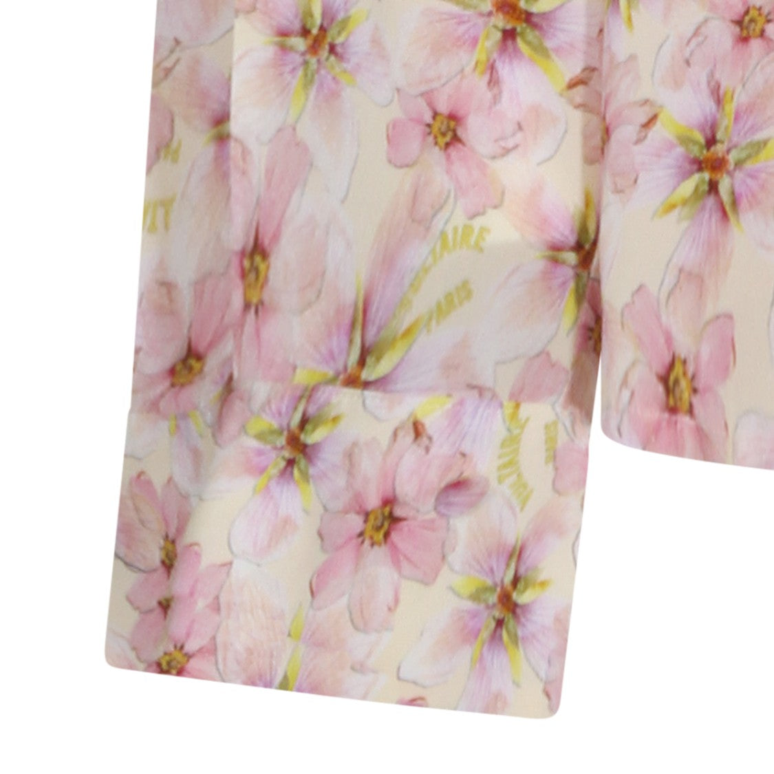 Zadig & Voltaire Floral-Patterned Long-Sleeved Viscose Top