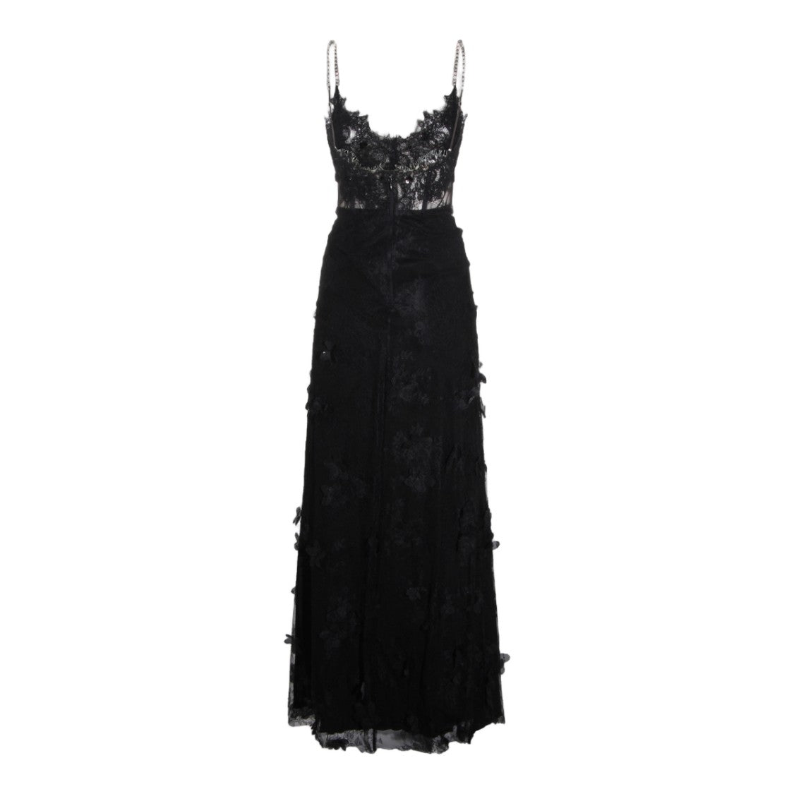 Nissa Long Black Dress