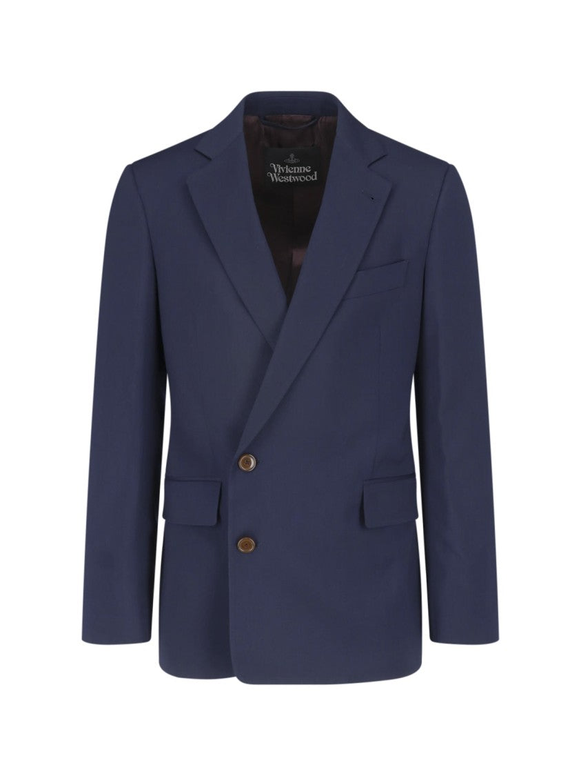 Vivienne Westwood Tailored Double-Breasted Classic Notch Lapel Blazer