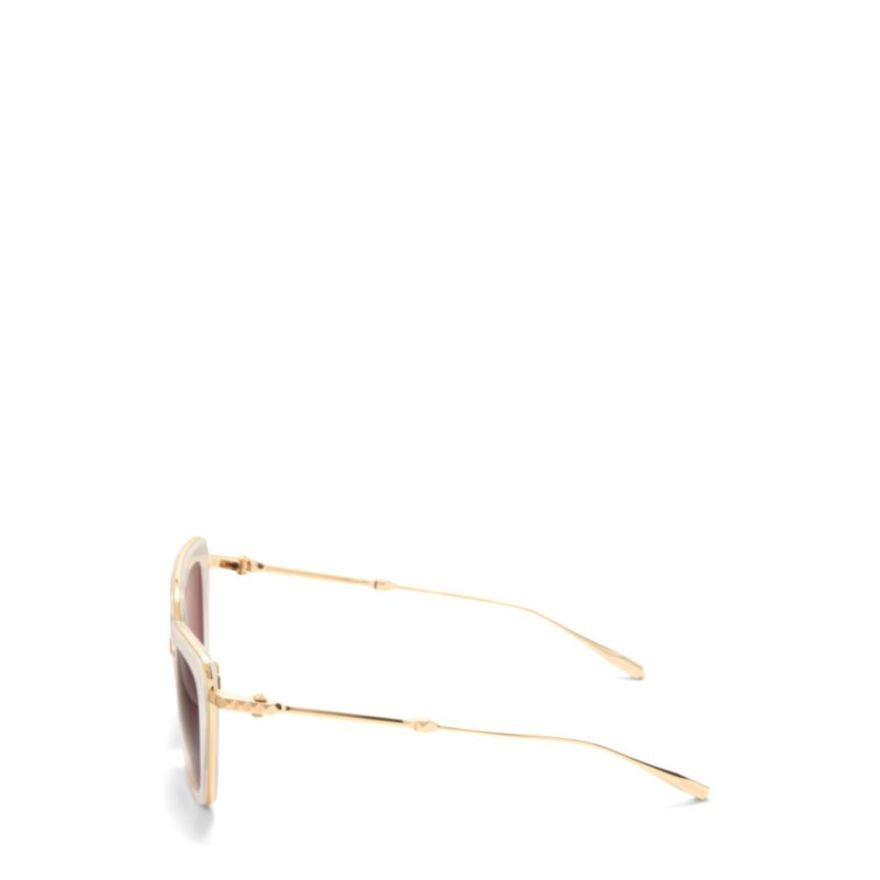 Valentino V - Daydream Ii Translucent White Cat-Eye Sunglasses