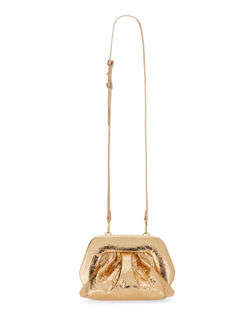 Themoirè Gea Pineapple Fiber Clutch