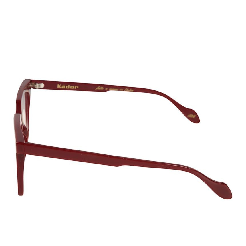 Kador Maya Light Deep Red Square Frame Eyeglasses