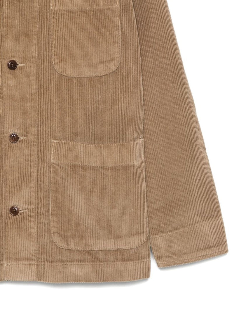 Chesapeake's Camel-Colored Corduroy Jacket With Classic Collar