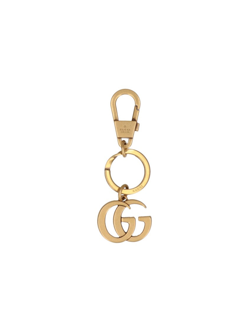 Gucci Double G Keychain – Gold