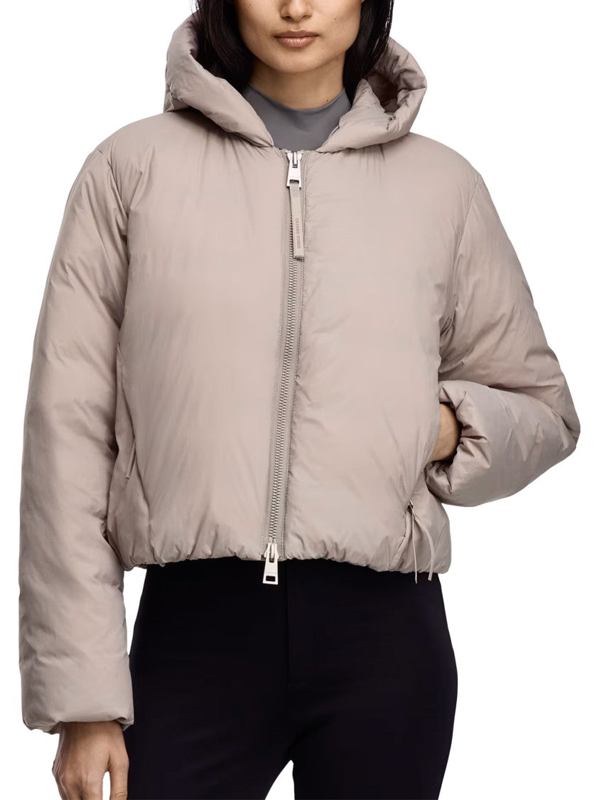 Canada Goose Cropped Puffer Jacket With High Padded Hood