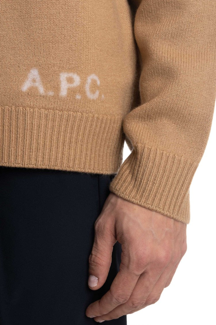 A.P.C. Merino Wool Crewneck Sweater Mod. Edward